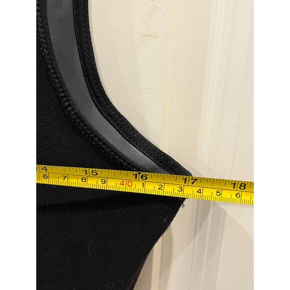 Ann Michell Women’s Waist Trainer Vest Black Size 1XL Latex Hook Corset - Picture 6 of 8